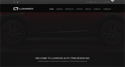Desktop Screenshot of luxwoodtrim.com