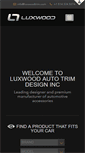 Mobile Screenshot of luxwoodtrim.com